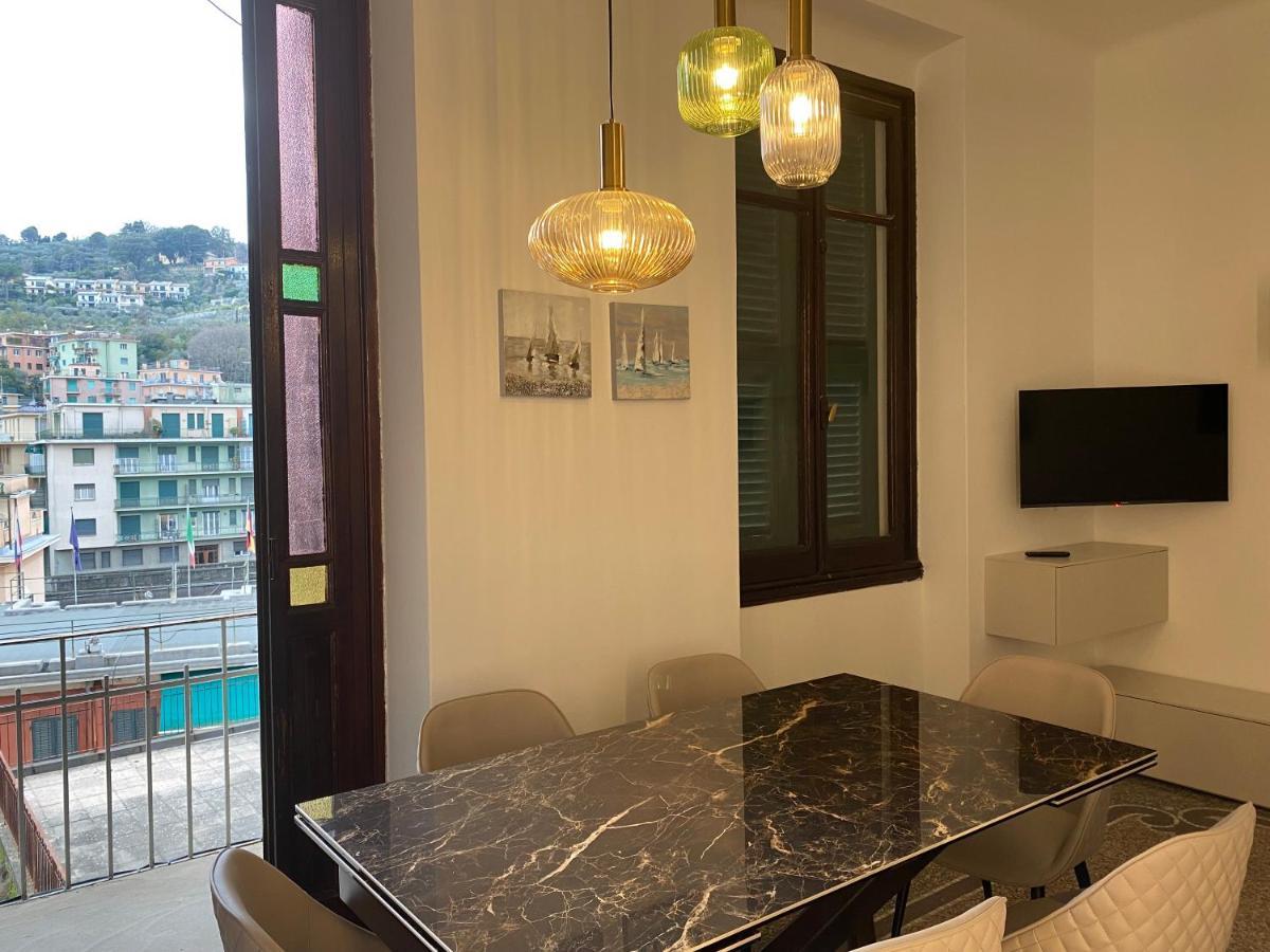 Casa Genovese, Splendido Appartamento In Centro A Rapallo Bagian luar foto
