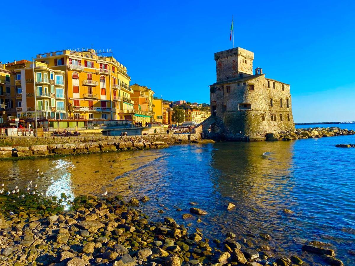 Casa Genovese, Splendido Appartamento In Centro A Rapallo Bagian luar foto