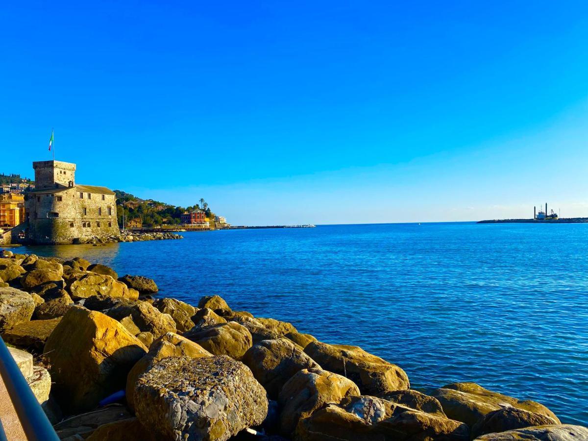 Casa Genovese, Splendido Appartamento In Centro A Rapallo Bagian luar foto