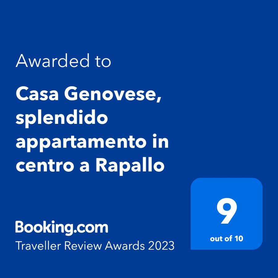 Casa Genovese, Splendido Appartamento In Centro A Rapallo Bagian luar foto
